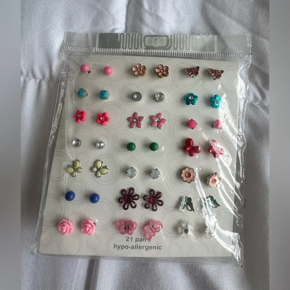 Kids Floral Headband and Bracelet Set